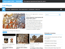 Tablet Screenshot of mayatikal.com